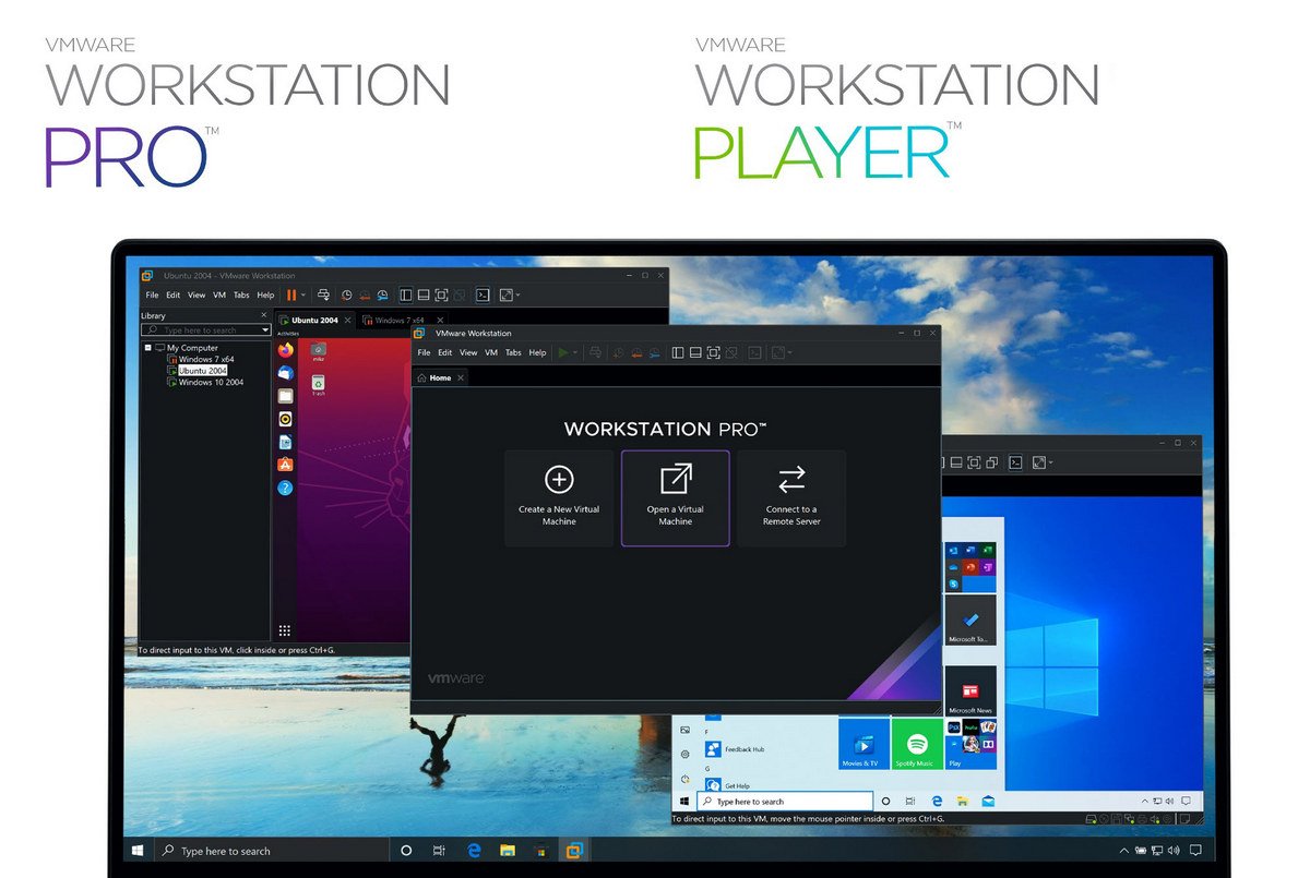descargar vmware workstation pro para virtualizar