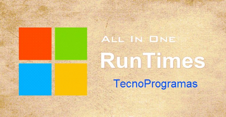 Run Times Program All in One Runtimes 2.5.0. Instalación Automática de Plugins y ...